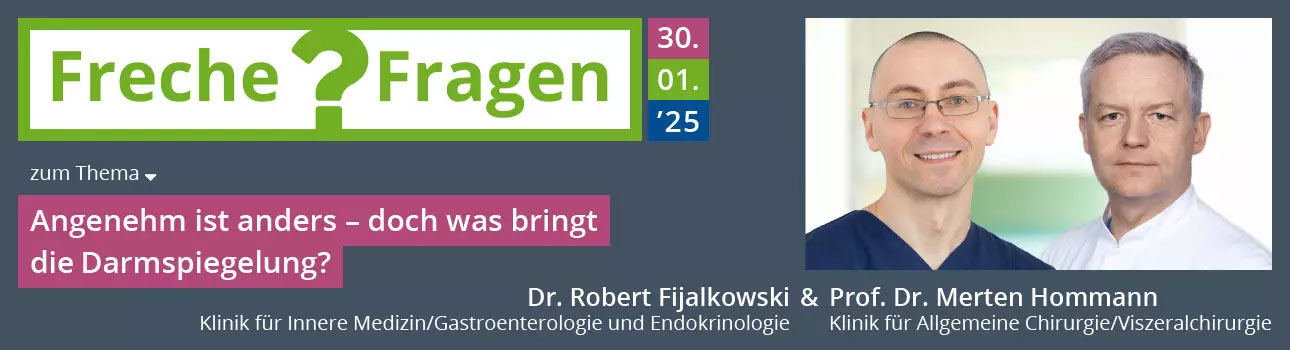 Angenehm ist anders – doch was bringt die Darmspiegelung?